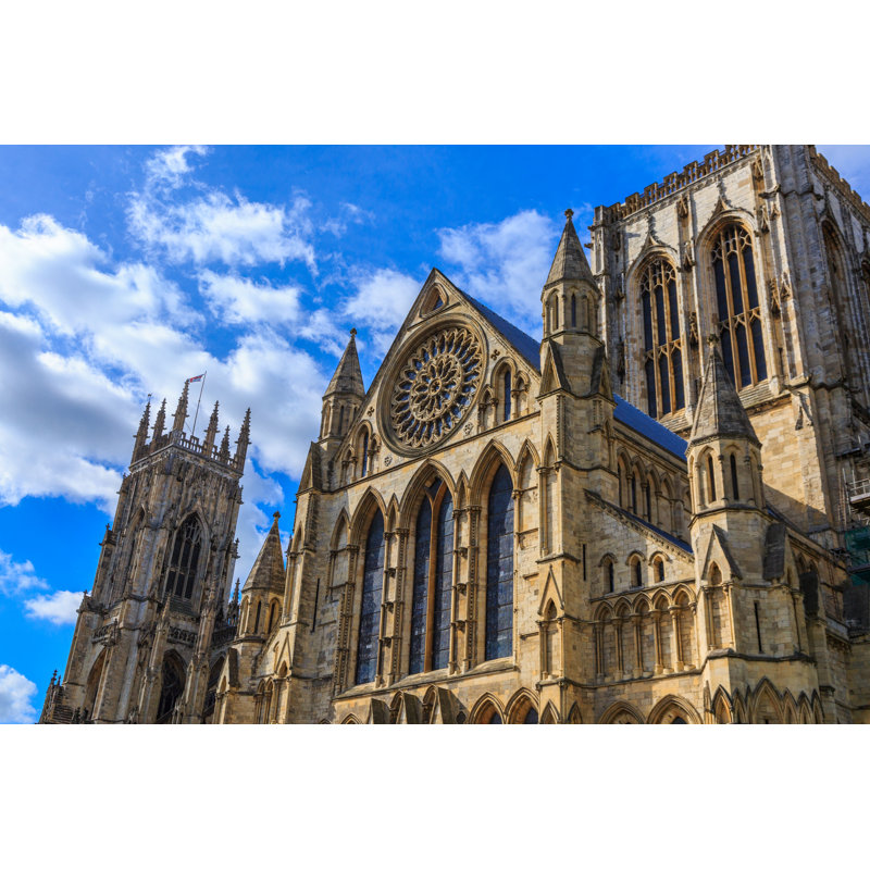 Tawanda York Minster Cathedral - Wrapped Canvas Print, 30cm H x 46cm W x 3.8cm D