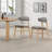 Upholstered Solid Wood Dining Chair-2038646602