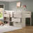 Mererid Twin Platform Loft Bed with Bookcase by Harriet Bee-1142772483