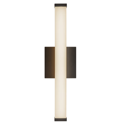 Geri 18-in Black dimmable LED Wall Sconce