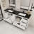 Brayla 84" Double Bathroom Vanity Set-1035999538