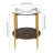 Otto Glass Top End Table-1536777746