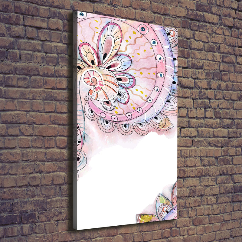 Abstract 1 Piece Wrapped Canvas Wall Art