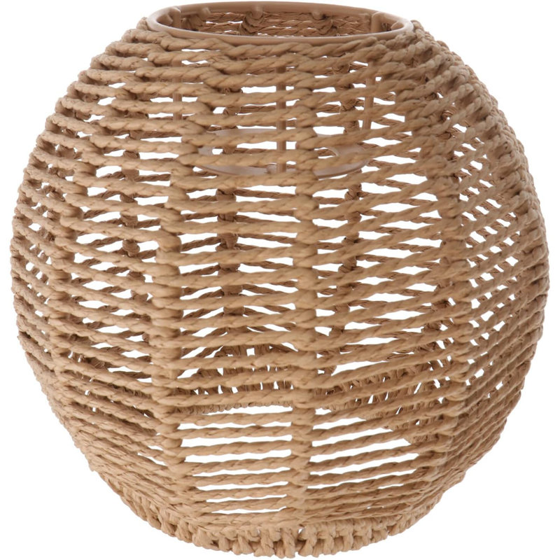 Abat-jour de lampe en rotin tissé, housse suspendue Boho Decor pour salon, restaurant