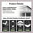 Grey Apex Roof Garden Shed with Windows,10x8/9x6-138118749