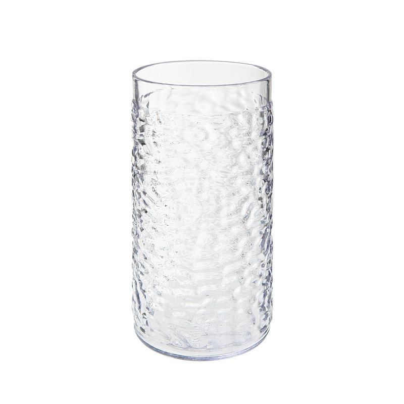 GET Gobelet en plastique robuste incassable, Transparent, 16 oz