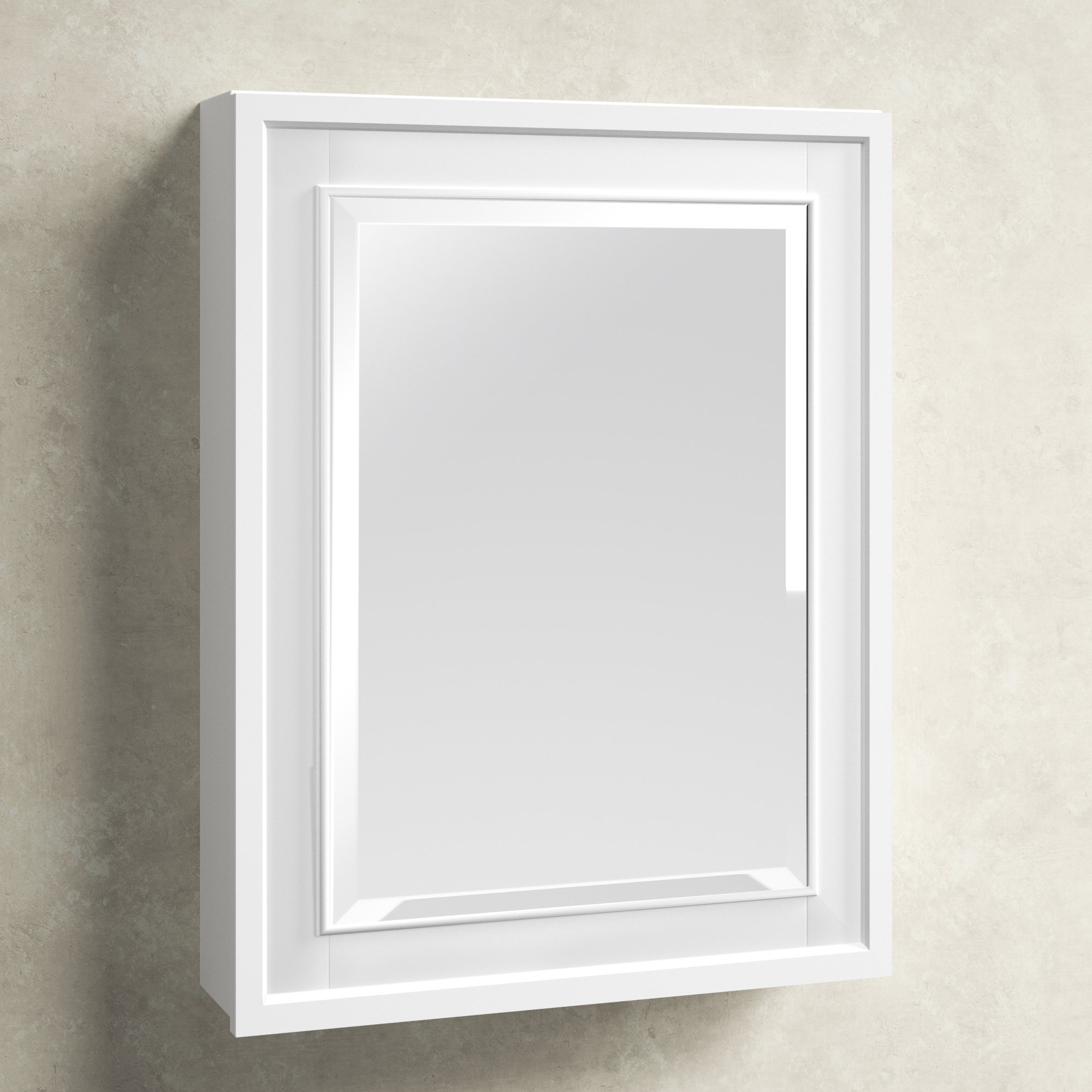 Charley Surface Medicine Cabinet, 36" H x 28" W x 6.25" D, White