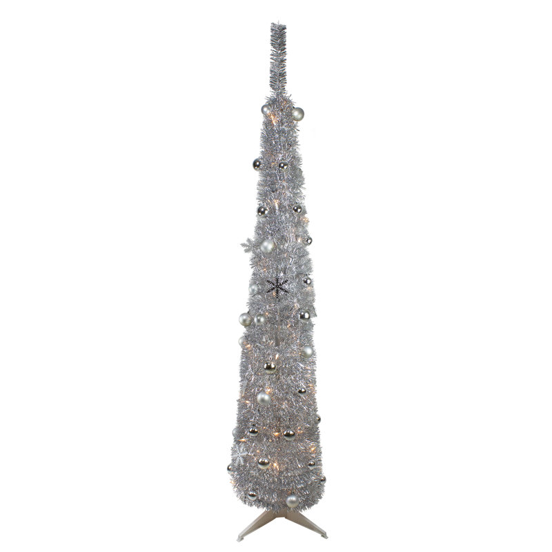 Arbre de Noël artificiel pré-éclairé 6 pi