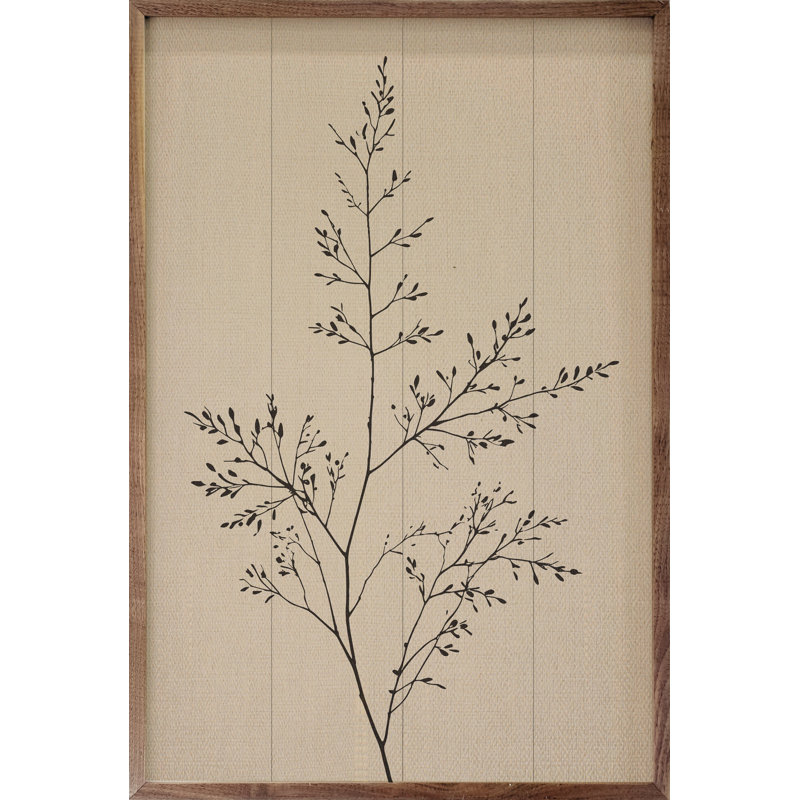 Single Branch, 24" H x 16" W