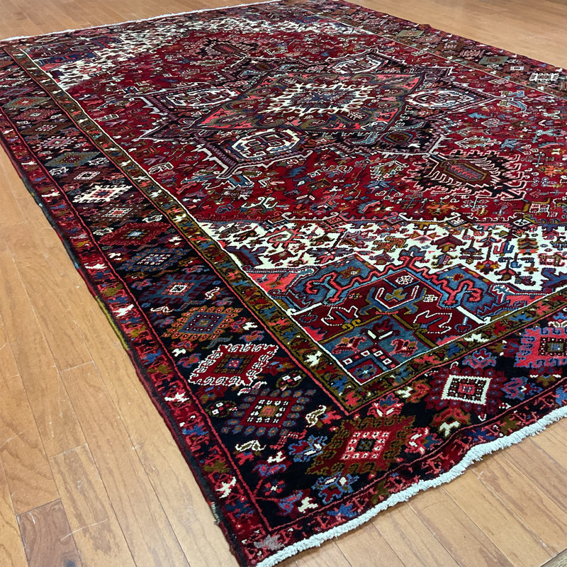 HERAT ORIENTAL Handmade Heriz Wool Rug