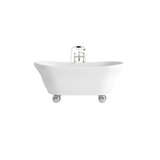 Aurora Bijoux 67.38'' L Freestanding Soaking Bathtub