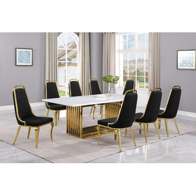 Ensemble de salle à manger rectangulaire L 79 po x l 40 po Kenne