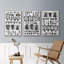 Arches grises I encadrées sur toile, 3 pièces-91415423-91415428
