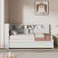 Lit de jour simple en bois