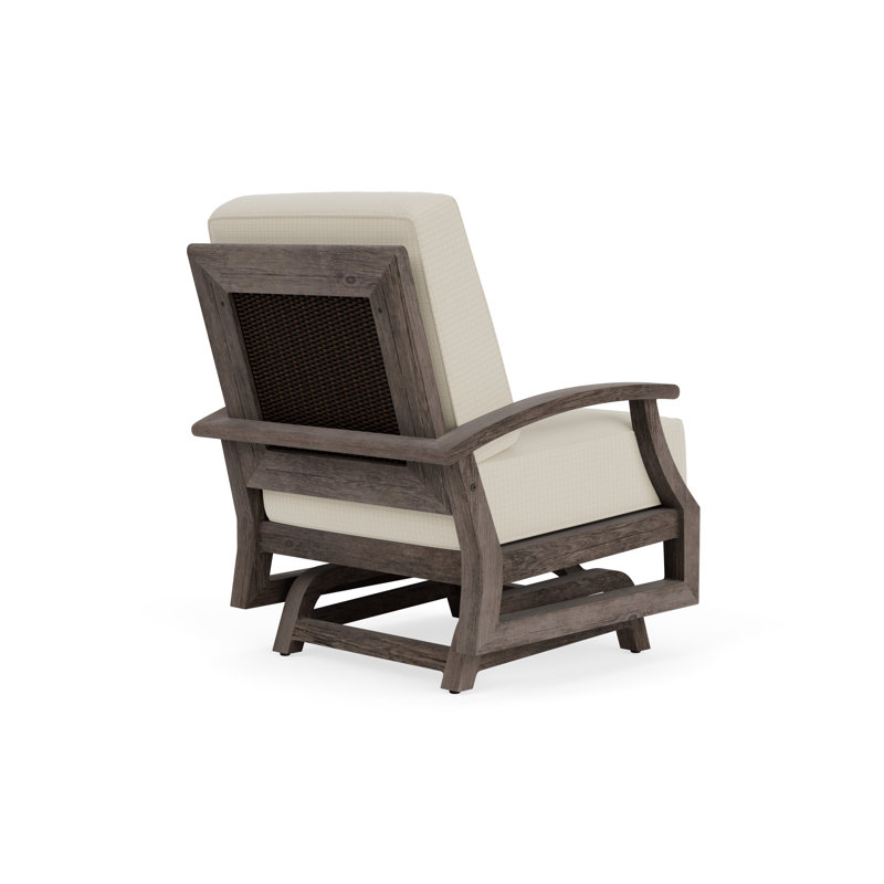 Frontier Outdoor Rocker Chair, Mink, Callen Pearl