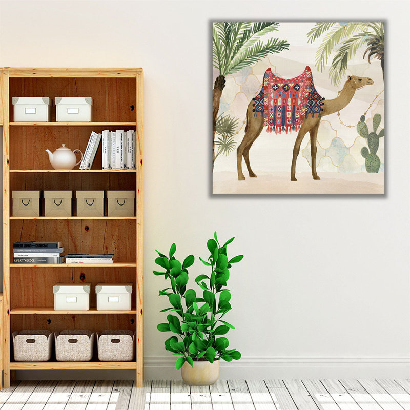 «Meet me in Marrakech I», reproduction d'art sur toile, H 20 po x l 20 po