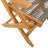 2 - Person Wood Patio Dining Set with Round Table-100242812