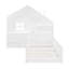 Lit simple avec fenêtre et tiroirs de chevet, lit plateforme avec tablettes et ensemble de prises et port USB, blanc-594584483