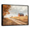 Drewry Windy Prairie Leaves Path To The Farm I - feuilles, art mural