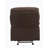 Arcadia Chocolate Microfiber Motion Recliner