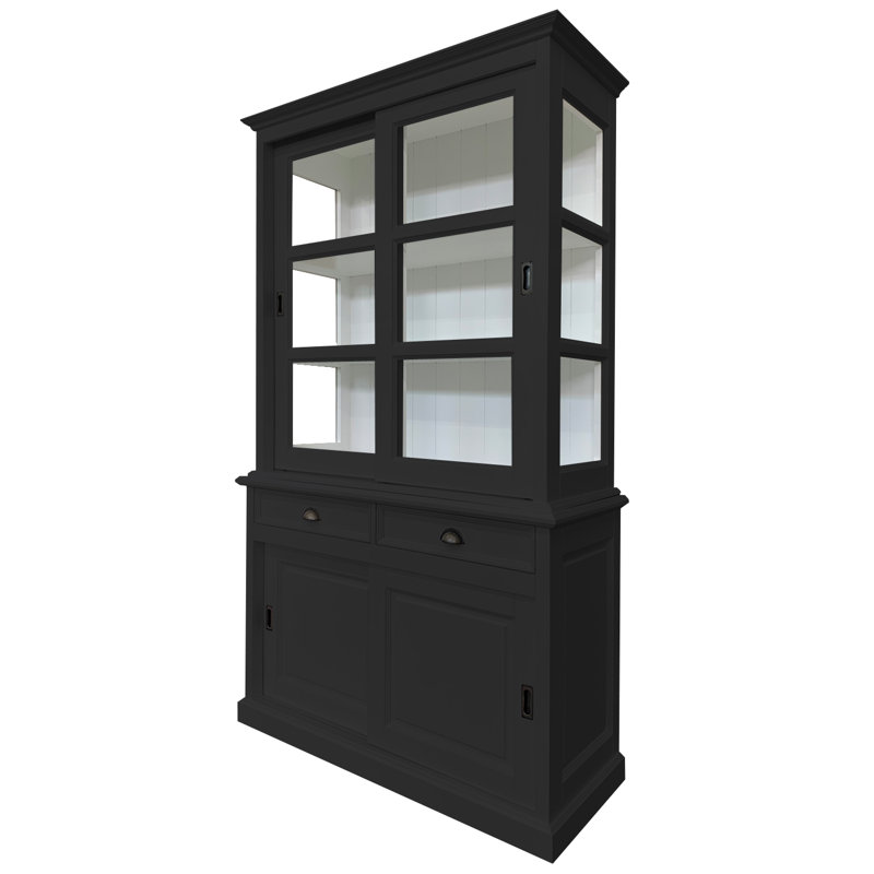 Benjamin-James Display Cabinet, Signal Black