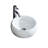 Modern Ceramic Circular Vessel Bathroom Sink