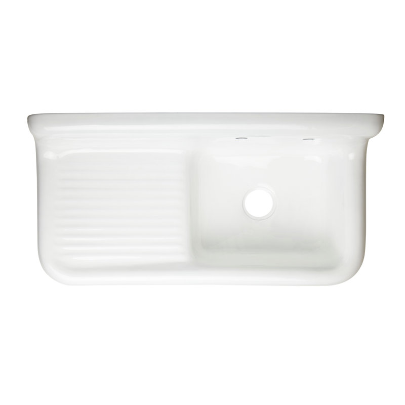 42" L Wall Mounted Kitchen Sink