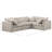 Itala Upholstered L-Shaped Sectional Reversible-94482391