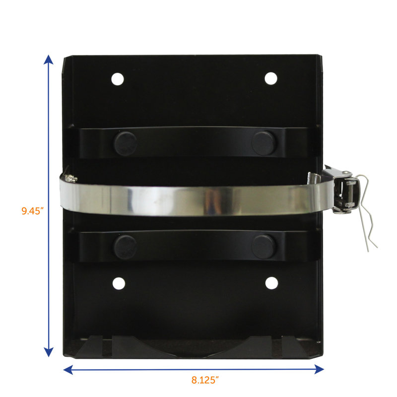 Flame King T-Racks™ 5LB Propane Tank Mounting Bracket for RV, Trailer, Campervan, Overland Vehicles