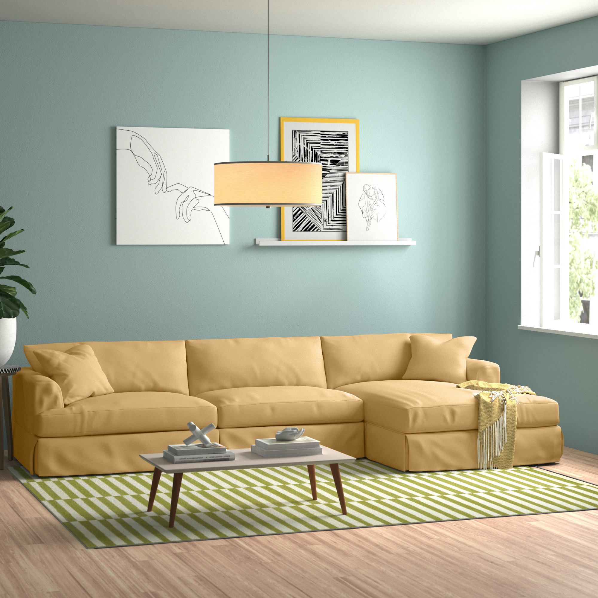 Wayfair Custom Upholstery™ Lucia 2 - Piece Upholstered