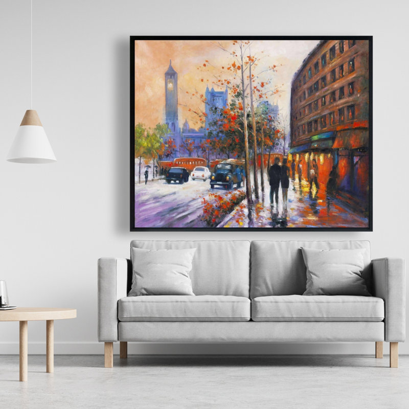 «City by Fall» sur toile