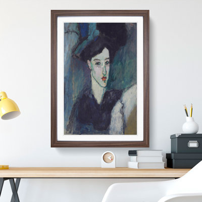 The Jewess by Amedeo Modigliani - Picture Frame Painting