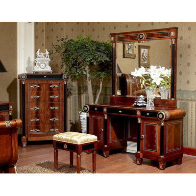 Gumecindo Solid Wood 60'' W 5 - Drawer Dresser