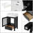 20.2" Bathroom Vanity with Glass Door-1681519710