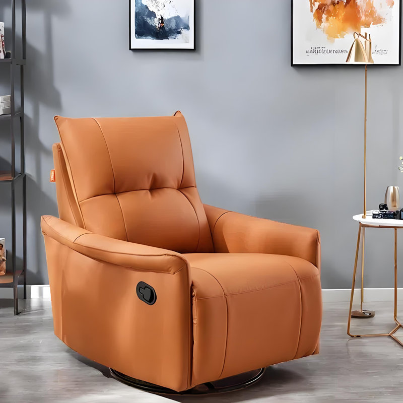 Fauteuil inclinable simple et de qualité, Orange