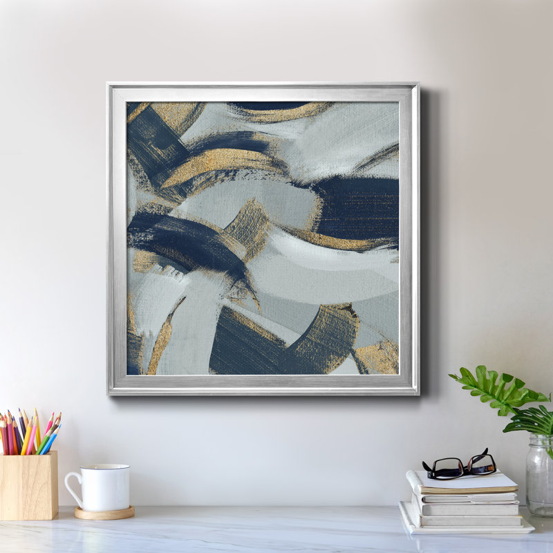 Rustic and Bitterweet II - Reproduction d'art sur toile encadrée, Argent, H 30,5 po x l 30,5 po x P 1,5 po
