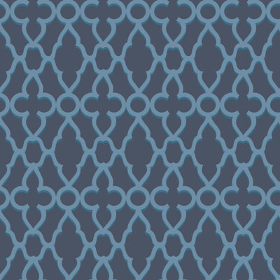 Pearwood Geometric Matte Wallpaper Roll