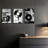 3Pcs Retro Music Poster Wall Art, Black and White Photography Print Set, Preppy Vinyl Record Store Decor, Rock Music Lovers Artwork for Recording Studio Club Home Decoration (Multiple Sizes, Framed/Unframed/Canvas Options)-244914620