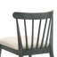Chaises de salle à manger pliantes rustiques grises 2 pièces avec structure en bois massif, sièges confortables, facile à assembler pour les chaises de jardin, structure, espaces extérieurs à installation simple-1259729031