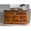 Oxford Solid Wood 145cm W 8 - Drawer Chest of Drawers