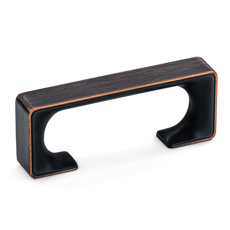 Poignées d'armoire carrées Classic Collection Classic, Bronze frotté à l'huile, 3