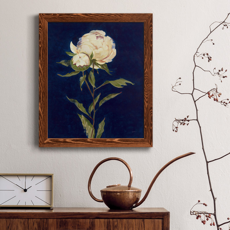 «Pretty As A Peony II», reproduction sur papier encadrée, H 24 po x l 18 po x P 1,5 po, Papier érable