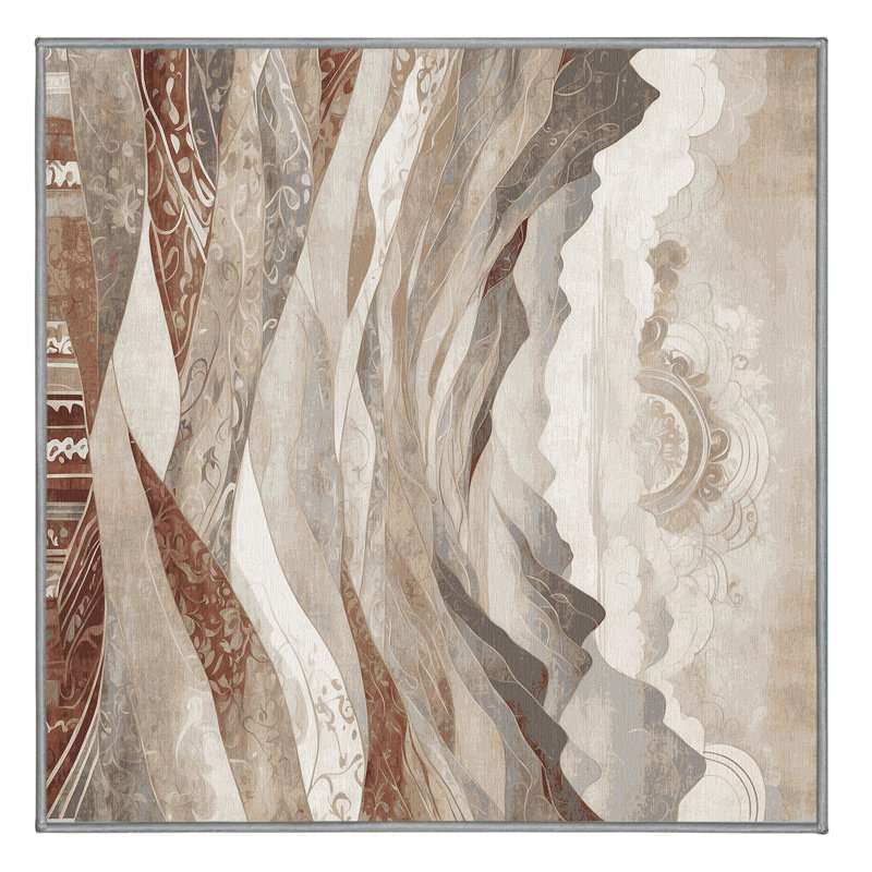 Desert Breeze Rug, Square 6'
