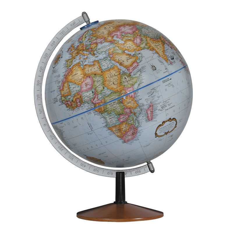 Globe terrestre biscay 12 po
