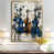 Gold Floater Framed, Solid Wood