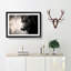 Black Labrador in Abstract - Picture Frame Painting Print on MDF-55686320-55686330