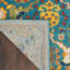 Tapis turquoise / ivoire / jaune Welaka-1623388810