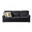 82-Inch Modern 3-Seater Sofa With Compressed Snowfleece Fabric For Multi-Functional Living Spaces-1016290189