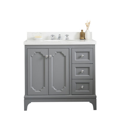 Ensemble de meuble-lavabo simple 36 po Bernardo