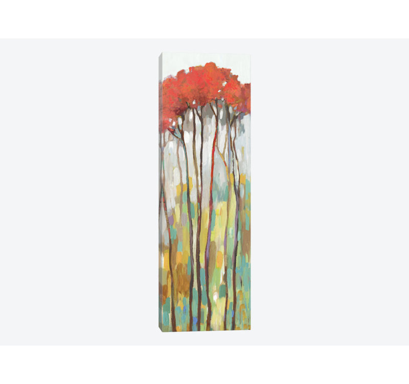 «Tall I», reproduction sur toile, H 48 po x l 16 po x P 1,5 po, Toile tendue